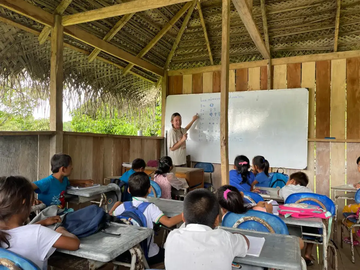 amazon jungle school kids